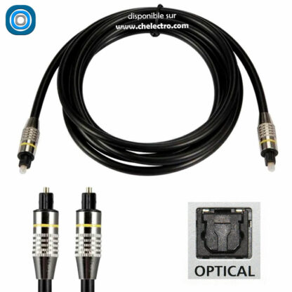 Câble optique audio | 3m – Image 2