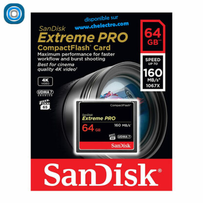 Compact Flash 64Go EP | SanDisk – Image 2