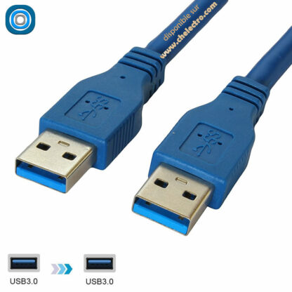 Câble USB 3.0 mâle / mâle