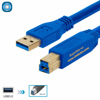 Câble 3.0 USB A / USB B mâle