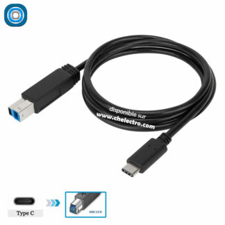 Cable USB-C / USB B 3.0
