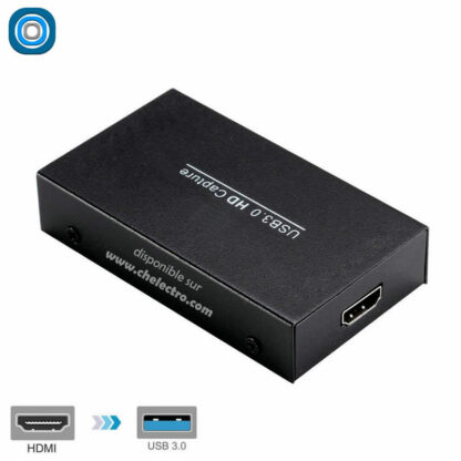 Boitier d'acquisition vidéo 1080p / USB 3.0