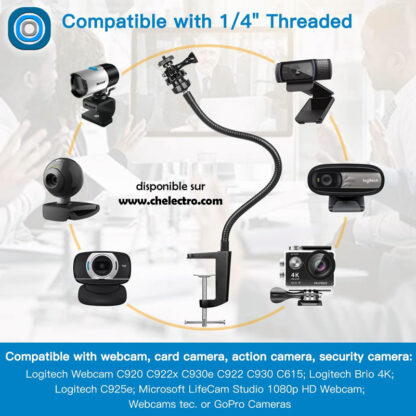 Support flexible Webcam / Gopro – Image 2