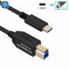 Cable USB-C / USB B 3.0 – Image 2