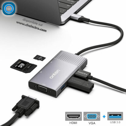 Convertisseur USB-C HDMI | 7 en 1