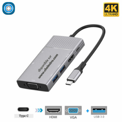 Convertisseur USB-C HDMI | 7 en 1 – Image 2