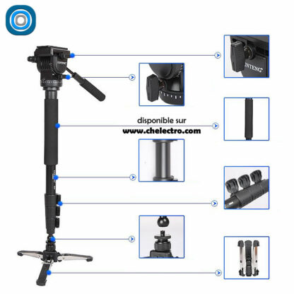 Monopied universel PRO | 166cm – Image 4