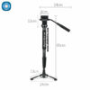 Monopied universel PRO | 166cm – Image 7