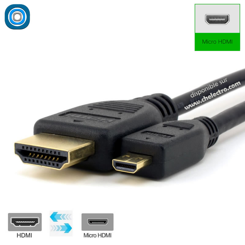 Câble HDMI / micro HDMI, Dakar Senegal