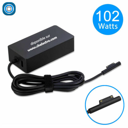 Chargeur Microsoft Surface Book 102 Watts