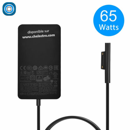Chargeur Microsoft Surface PRO 65 Watts