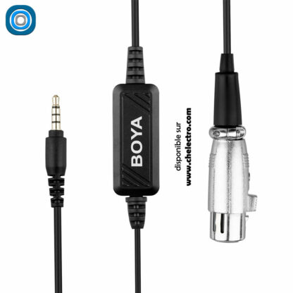 Convertisseur XLR / jack 3.5mm TRRS