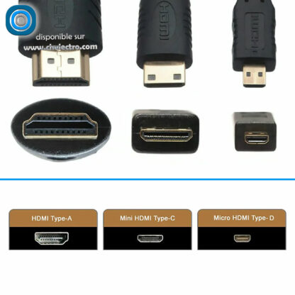 Câble HDMI / mini HDMI – Image 3