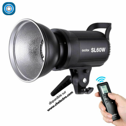 Éclairage LED Godox SL60 + trépied – Image 3