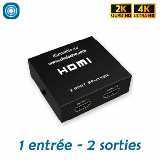 Splitter HDMI 2K4K | 2 sorties