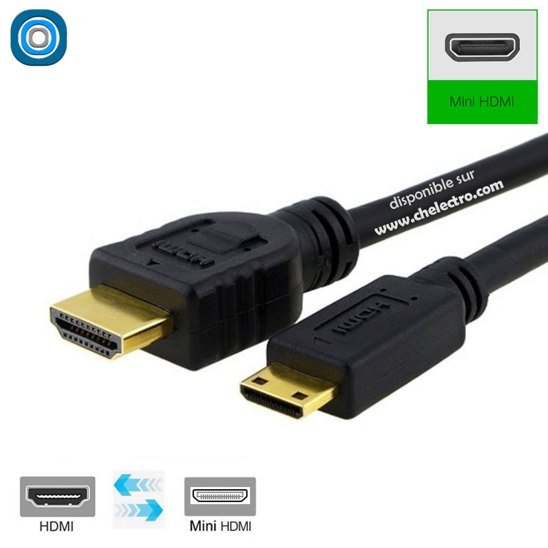 Câble HDMI / mini HDMI, Dakar Senegal