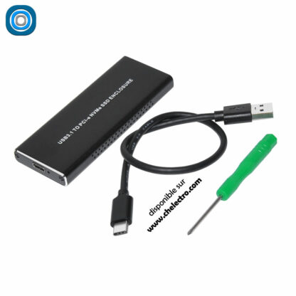 Boîtier disque dur SSD NVMe