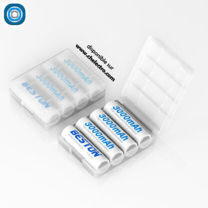 4 piles rechargeables | AA – Image 2