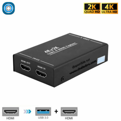 Boitier d'acquisition vidéo 4K / USB 3.0