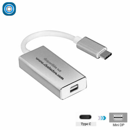 Adaptateur USB C - mini Display