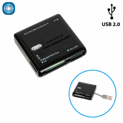 Lecteur de cartes - USB 2.0