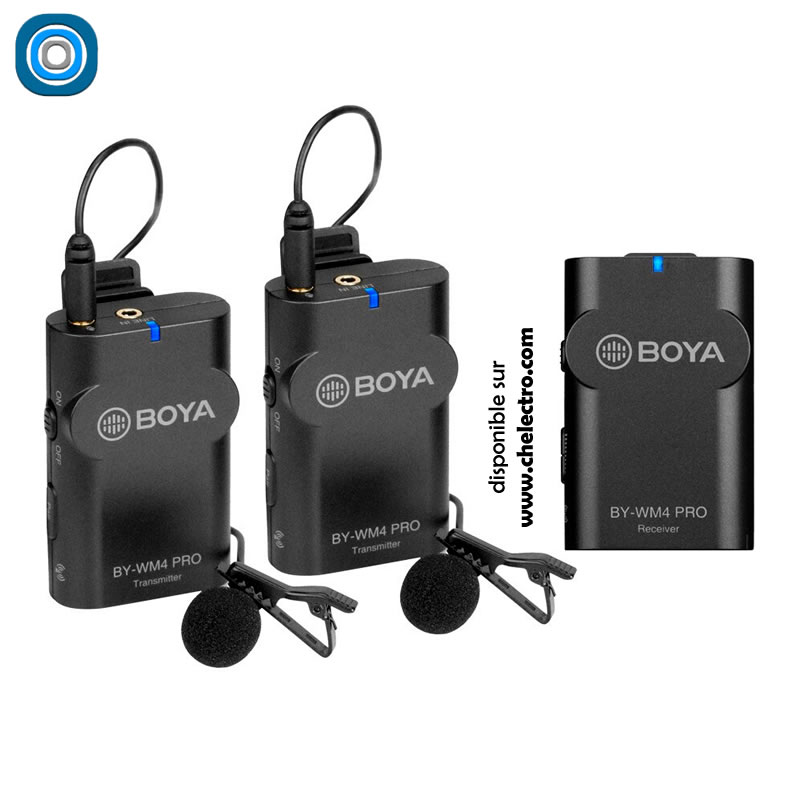 Double micro Boya WM4 Pro K2, Dakar Sénégal