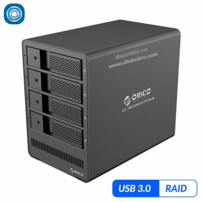 Boitier disques durs 3.5" | 4 baies RAID