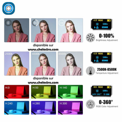 Mini éclairage RGB 150 – Image 5
