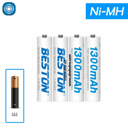 4 piles rechargeables | AAA
