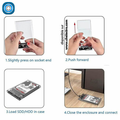 Boitier disque dur USB 3.0 – Image 5