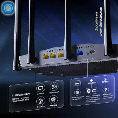 Routeur WiFi 6 AX1500 Tenda TX2 Pro – Image 3