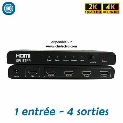 Splitter HDMI Premium | 4 sorties