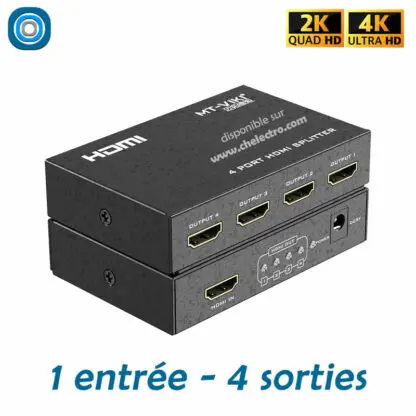 Splitter HDMI 2K4K | 4 sorties – Image 4