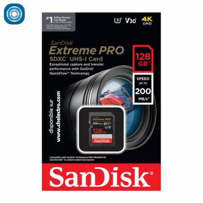 Carte mémoire 128Go EP | SanDisk – Image 2