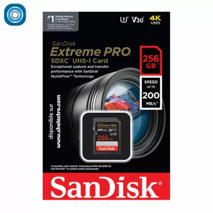 Carte mémoire 256Go EP | SanDisk – Image 2