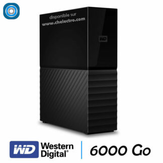 Disque 3.5" WD My Book - 6To