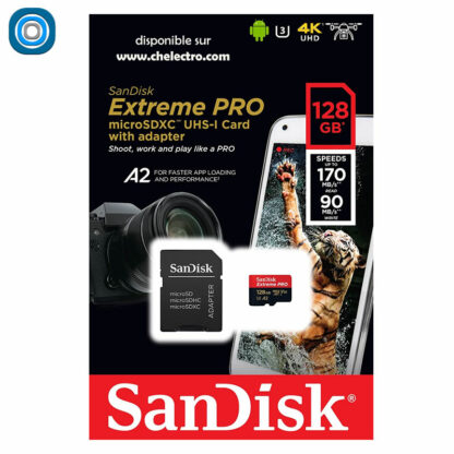 Carte micro SD 128Go EP | SanDisk – Image 2