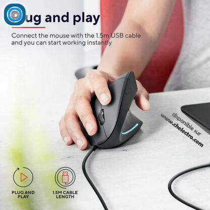 Souris ergonomique verticale | Trust – Image 2