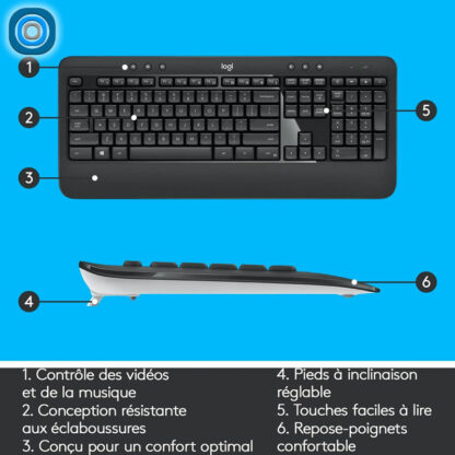 Clavier Logitech K540 | Advanced – Image 4