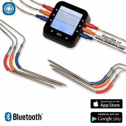 Thermomètre Bluetooth Cuisine – Image 2