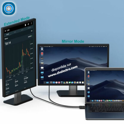Câble USB-C vers HDMI 1080p – Image 3