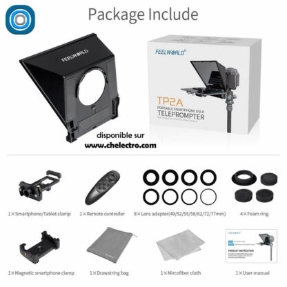 Téléprompteur portable 8 pouces – Image 5