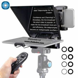 Téléprompteur portable 8 pouces