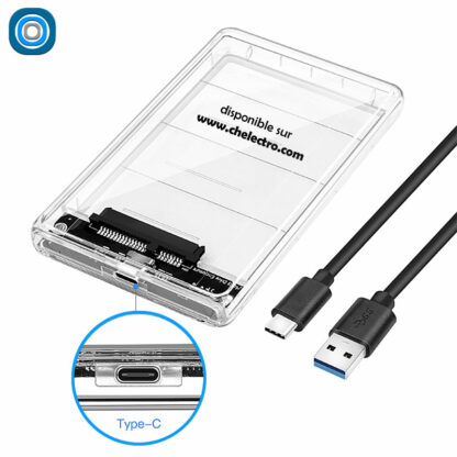Boitier disque dur USB 3.1