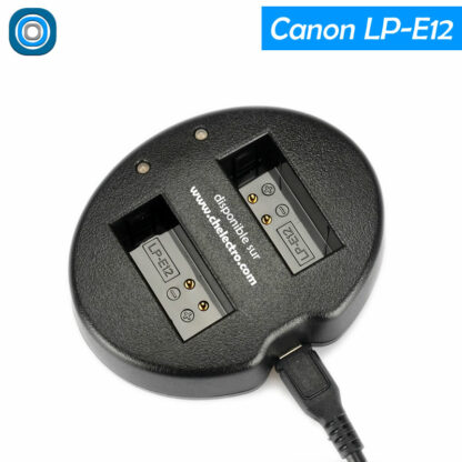 Double chargeur Canon LP-E12