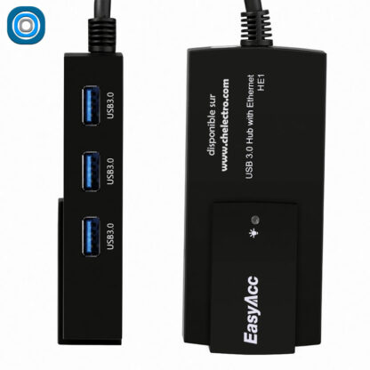 Hub USB 3.0 + Ethernet RJ45 – Image 3