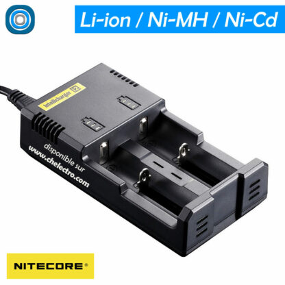 Chargeur 2 piles | Li-ion Ni-MH
