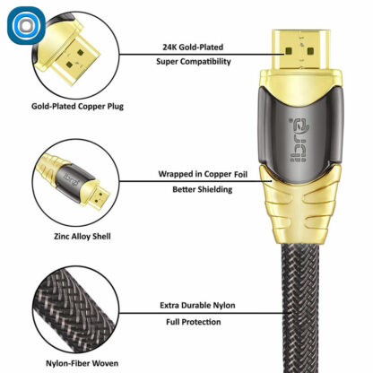 Câble HDMI Ibra 4K | 2m – Image 3
