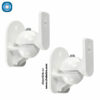 Support mural enceinte