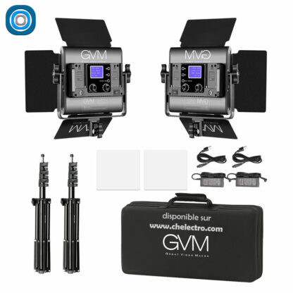 Kit Vidéo LED RGB | GVM 800D – Image 4